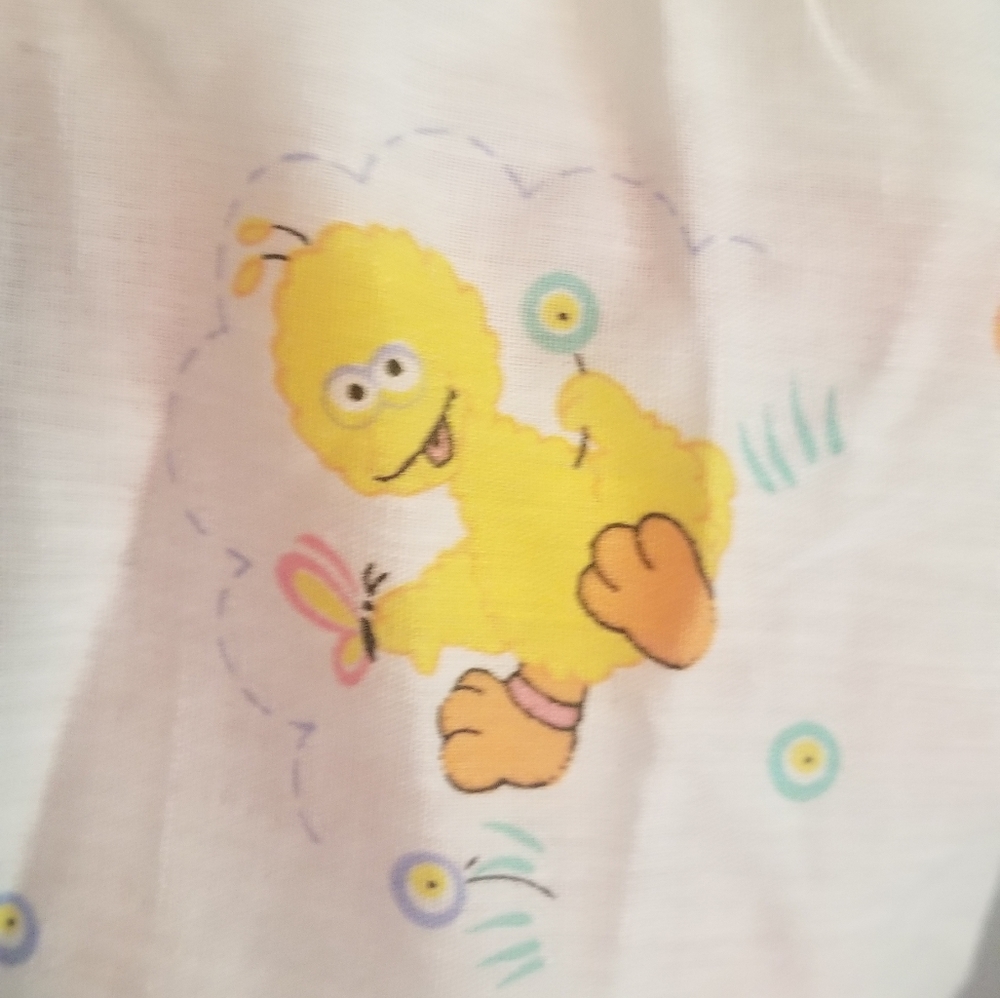 Vintage Sesame Street Hanging Baby Diaper Holder Storage Stacked Diaper Keeper - Picture 2 of 4